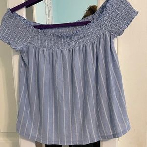 Blue American Eagle Top